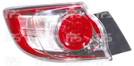 Фонарь задний стоп левый Mazda 3 09-12 (Мазда 3)